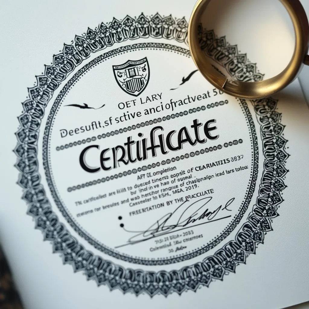 Certifikáty a ocenenia